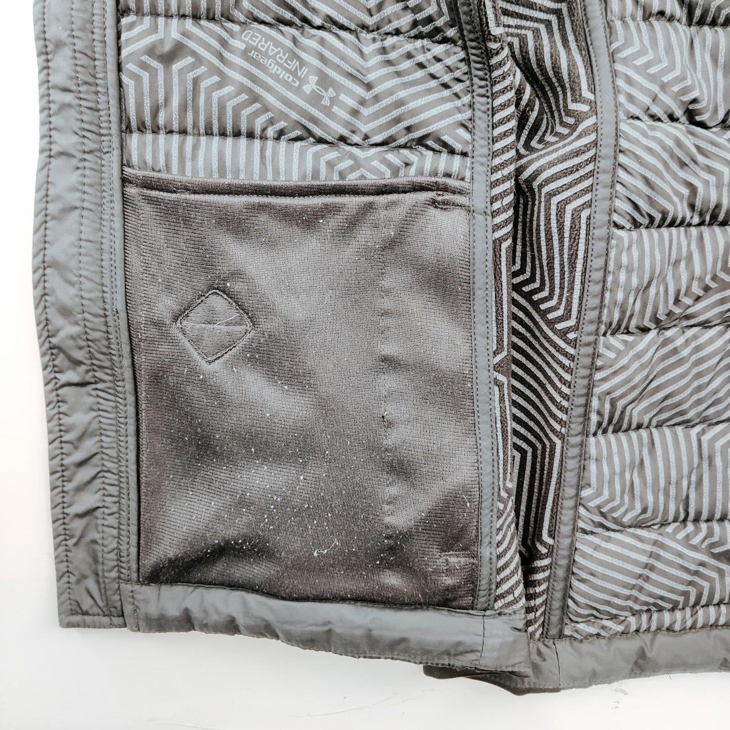 Under Armour Black Quilted Jacket Women's Size Small