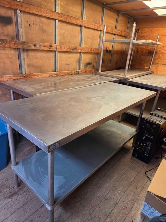 Duke Heavy Duty Stainless Steel Table - 5 Available