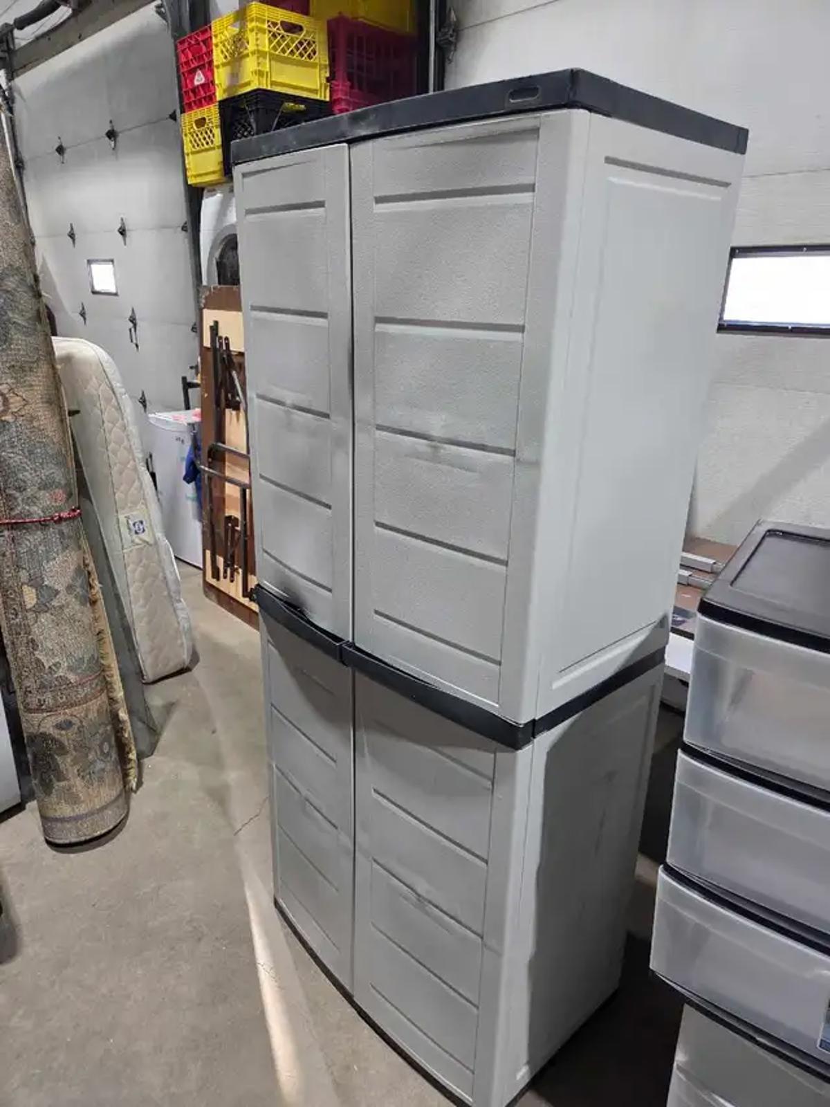 Sterilite Plastic Storage Cabinet