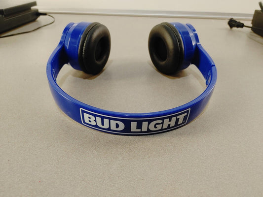 Bud Light On-Ear Wireless Bluetooth Headphones Blue - Fair