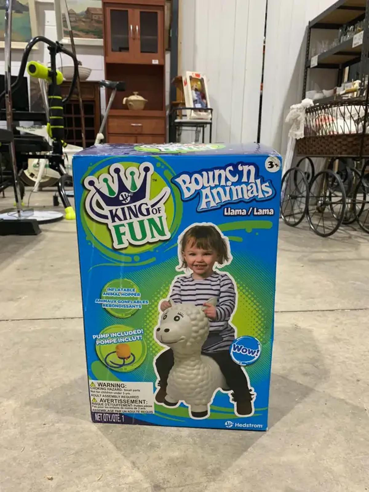 King of Fun Bounc'n Animals Llama
