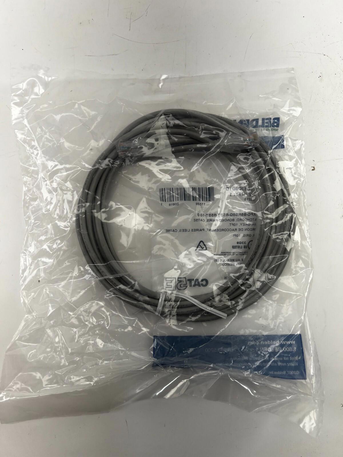 BELDEN | C501108010 Cordon de raccordement Cat 5e Mod, Paire soudée - 10 pi
