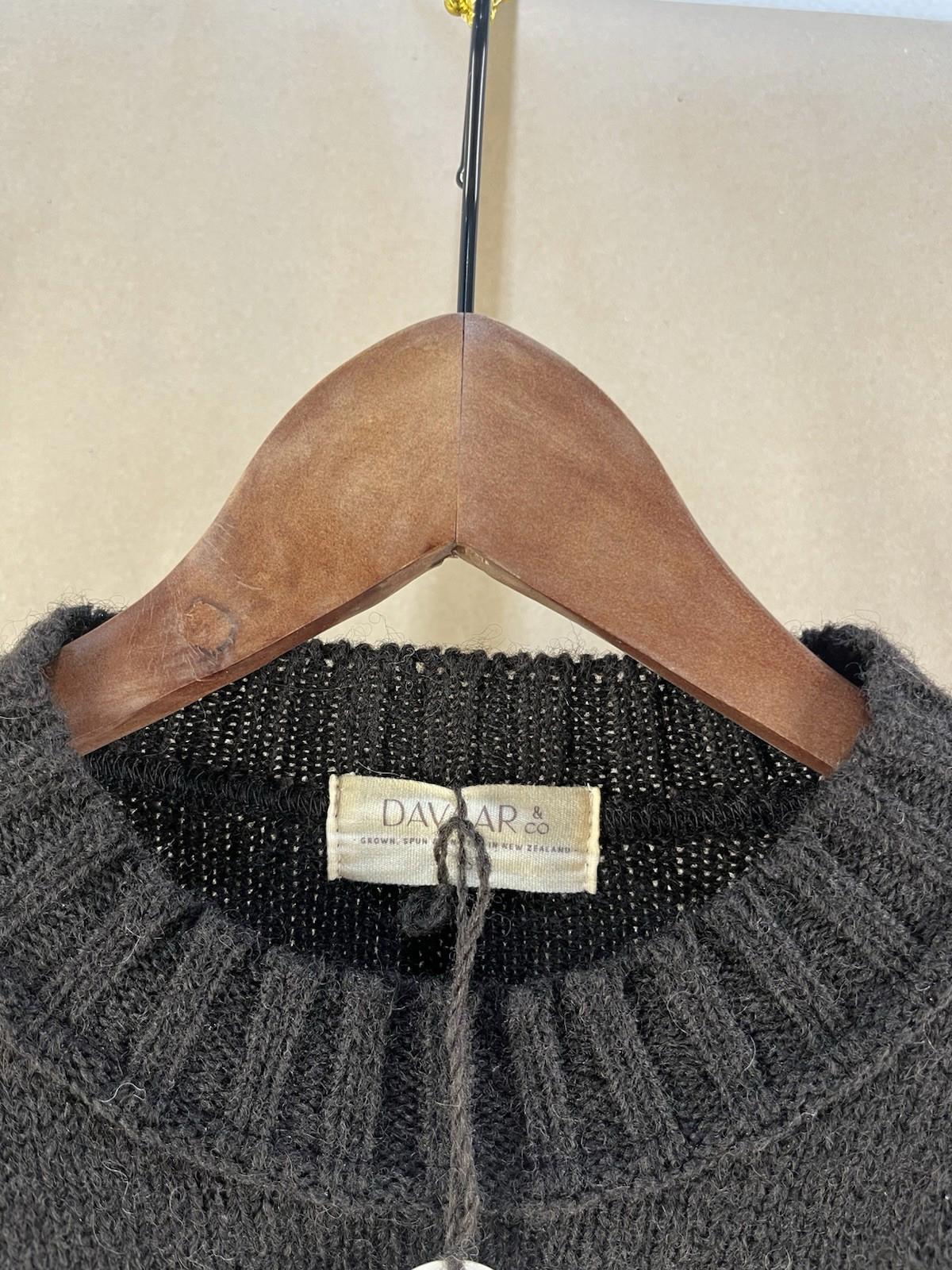 NWT Davaar  & CO “The Lucky Lass” Women’s Sweater (Brown, Size XS)