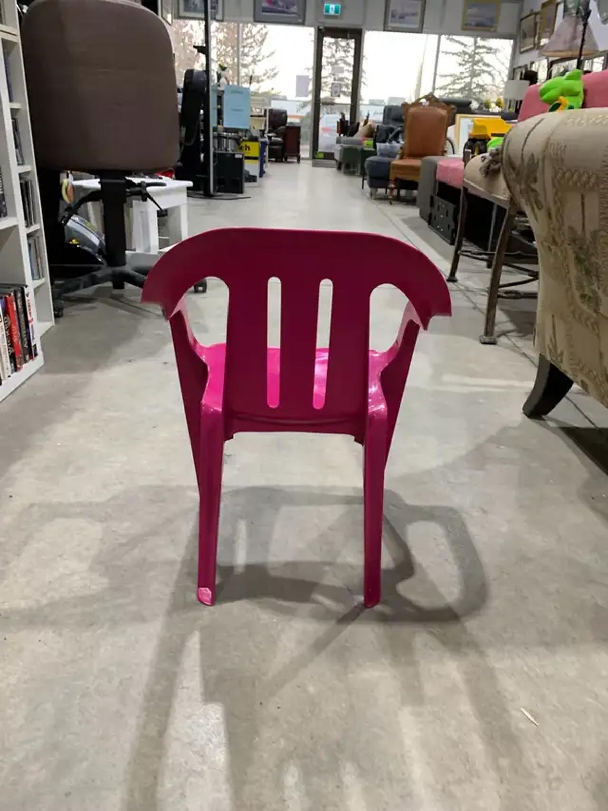 Pink Children’s Plastic Chair
