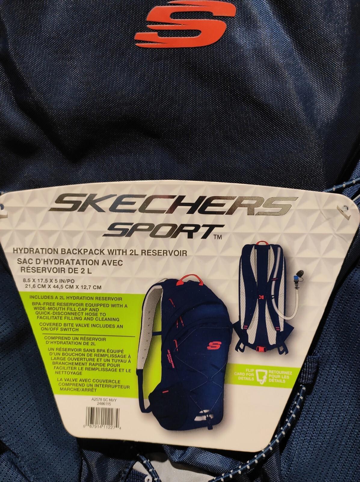 Brand New Skechers Sport Hydration Backpack with 2L reservoir.