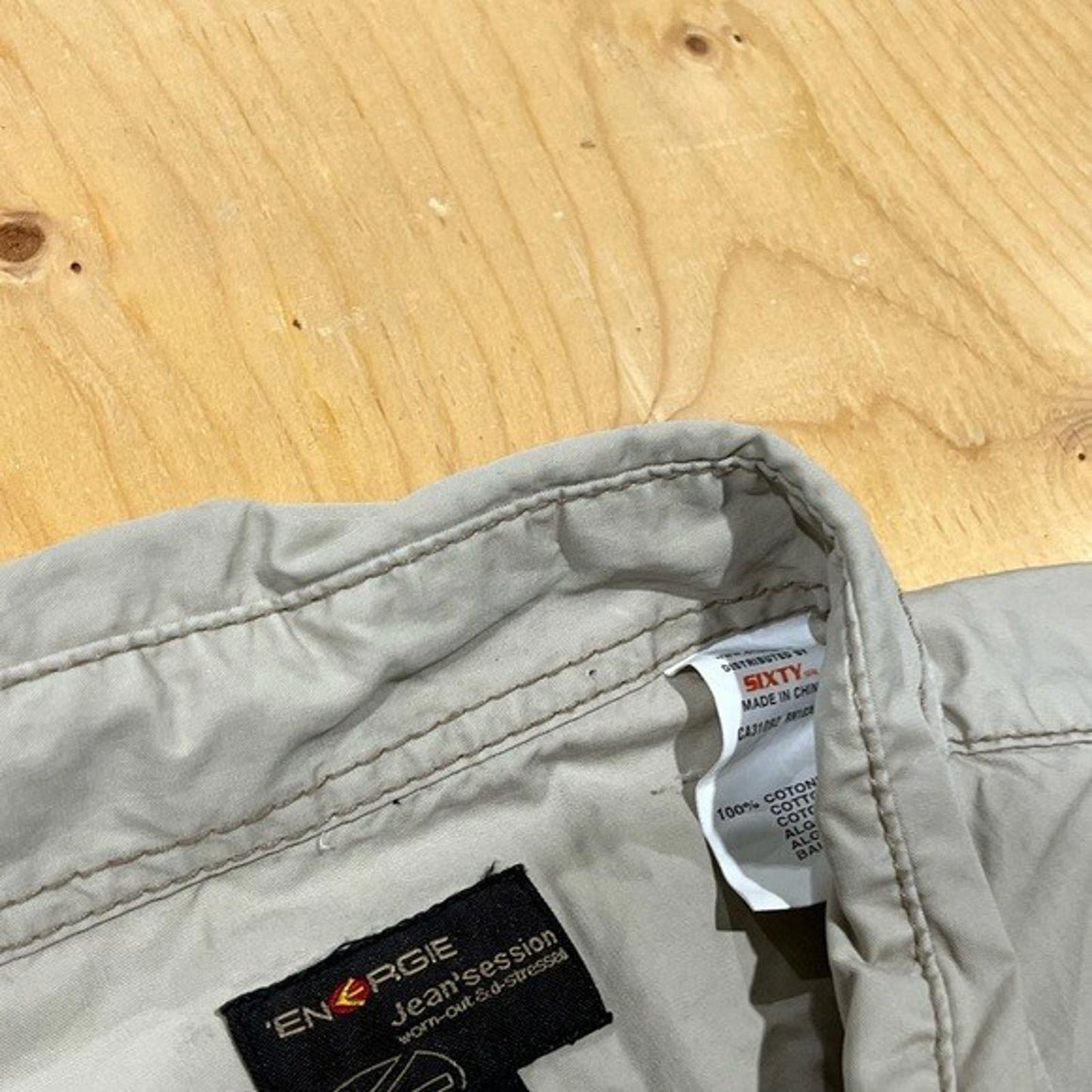 NWT Energie Beige Overshirt (Size XL)