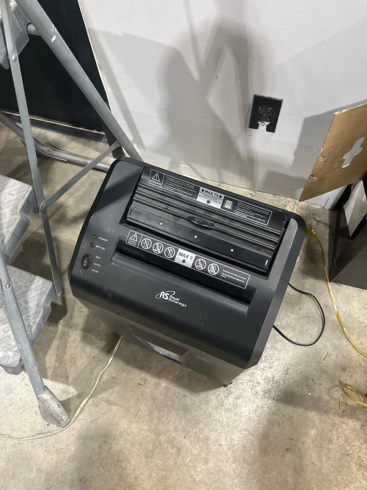 Royal Sovereign Paper Shredder