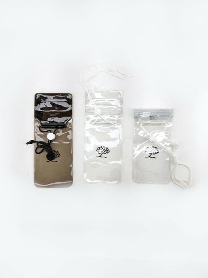 Dry Waterproof Bags With Cinchable String - 3.75" x 6.75" - Lot Of 3 - Boating