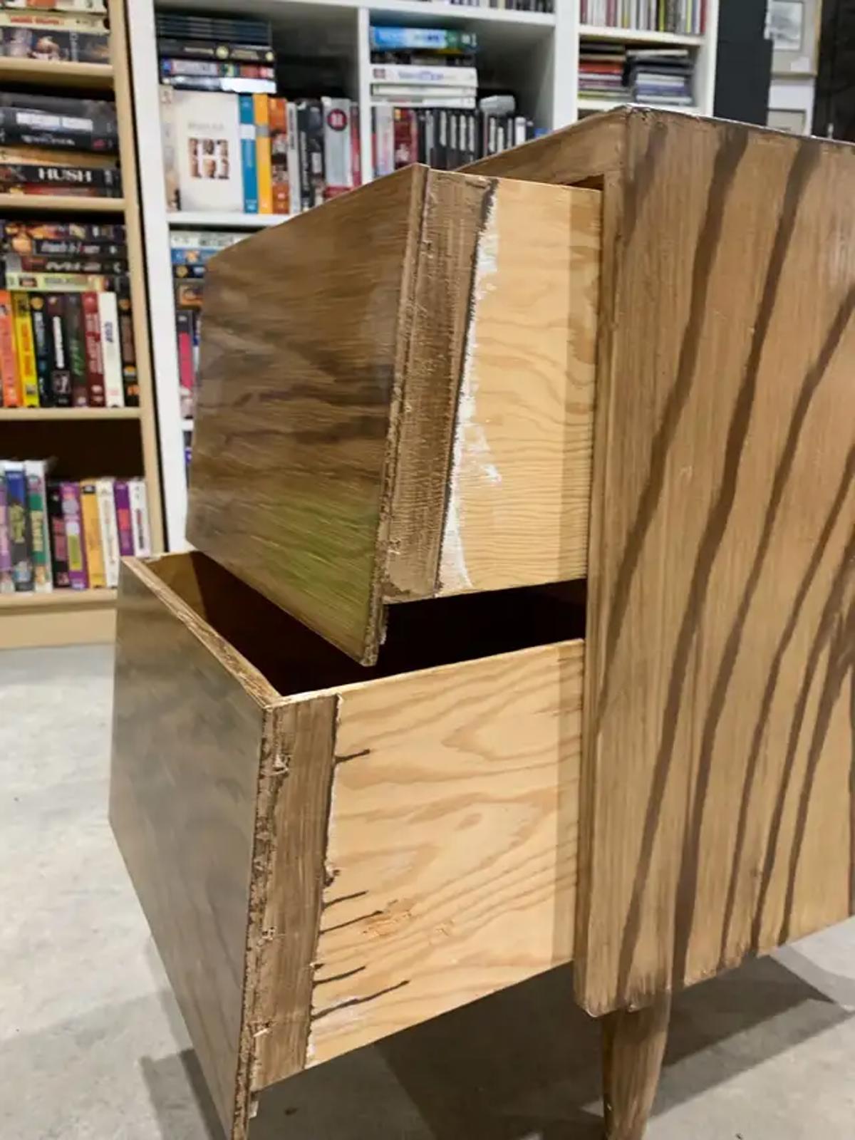 Small Wood Side Table