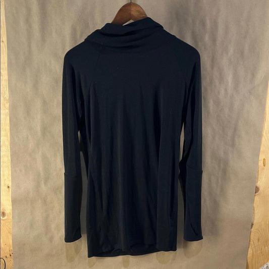 Athleta Women’s Black Lightweight Long Sleeve Hoodie (Size M)