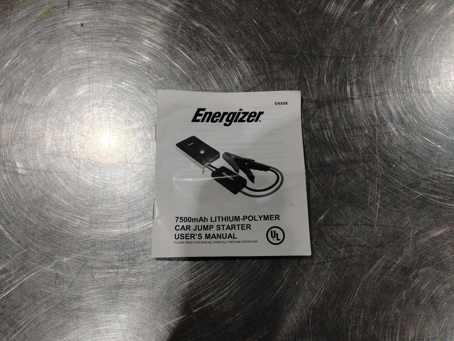 Good Condition Energizer 500A USB Lithium Car Jumpstarter Portable Powerbank