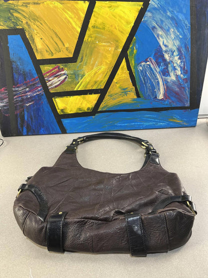 Vintage Y2K Handmade Leather Bag (Brown)