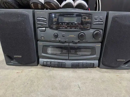 Optimus Stereo System - FM/AM/CD/CASSETTE