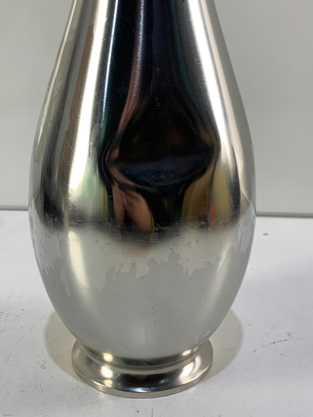 Vintage MCM Metawa Holland Pewter 12” Water Pitcher