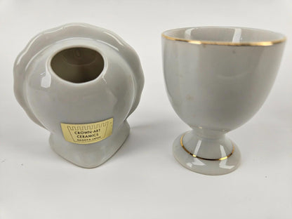 Vintage Prairie Lily Japan Candle Holder