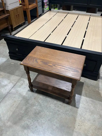 Vintage Wood Side Table