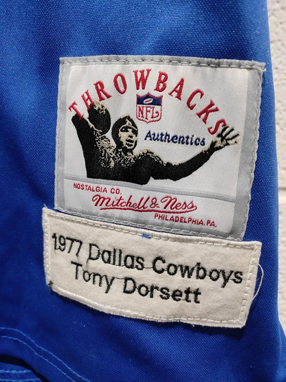 Throwbacks Authentics Dallas Cowboys Stitched Football Jersey #33 Tony Dorsett