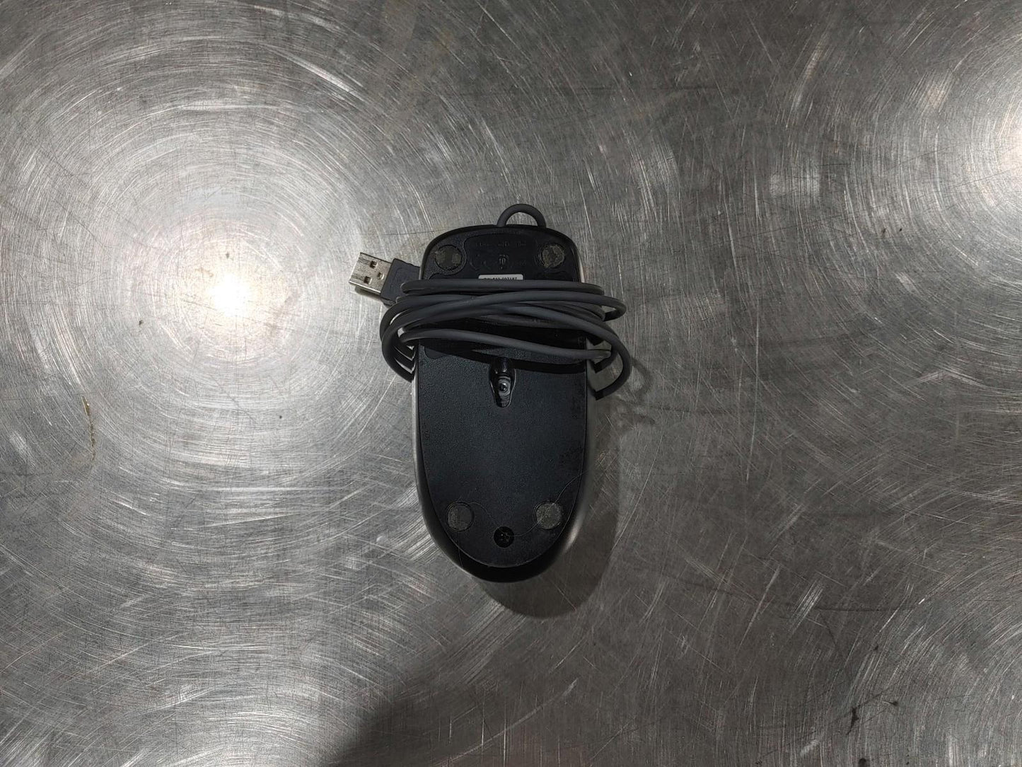 Good Condition Logitech USB Wired Office Mouse Model M-U0026 Tested Working Grey