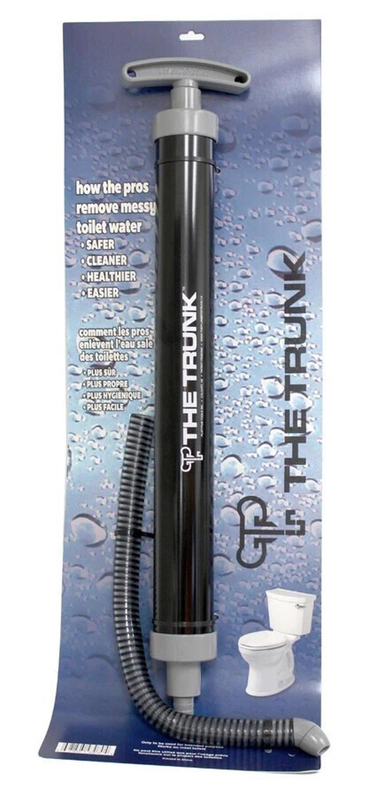 Platypus Tools Inc. The Trunk Hand Snake and Water Removal Tool | Toilet Drainer