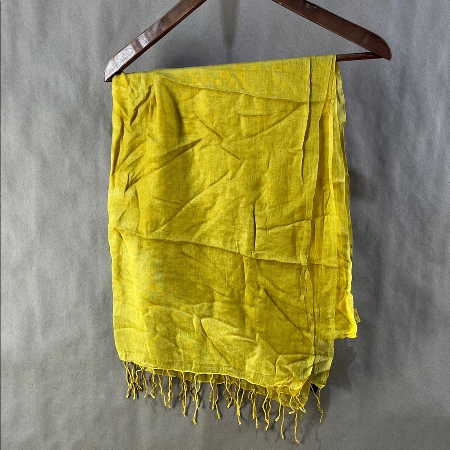 Eileen Fisher Yellow Modal Scarf