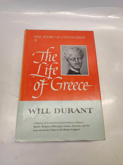 The Story of Civilization II The Life of Greece Will Durant 1966
