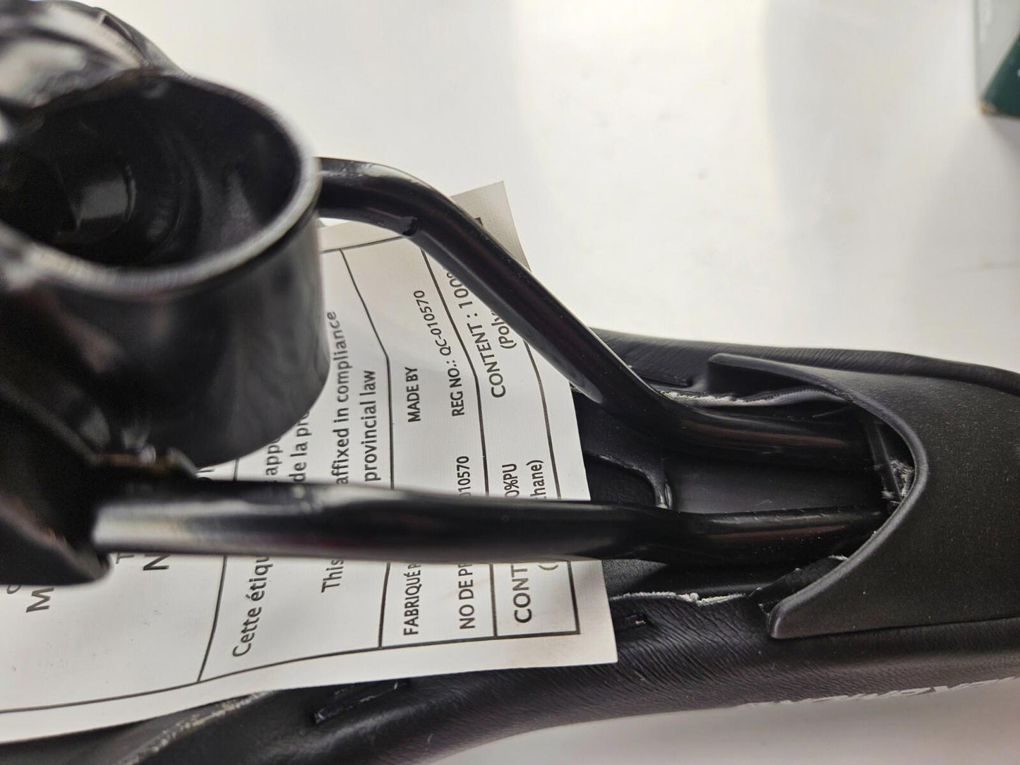 Nakamura Black Vinyl Bike Seat QC-010570