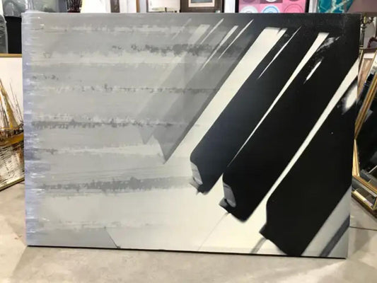 Large Piano Wall Canvas
