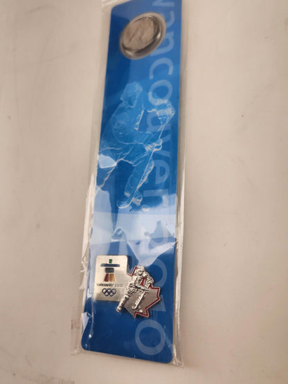 2010 Vancouver Olympic Coin + Pin - Brand New