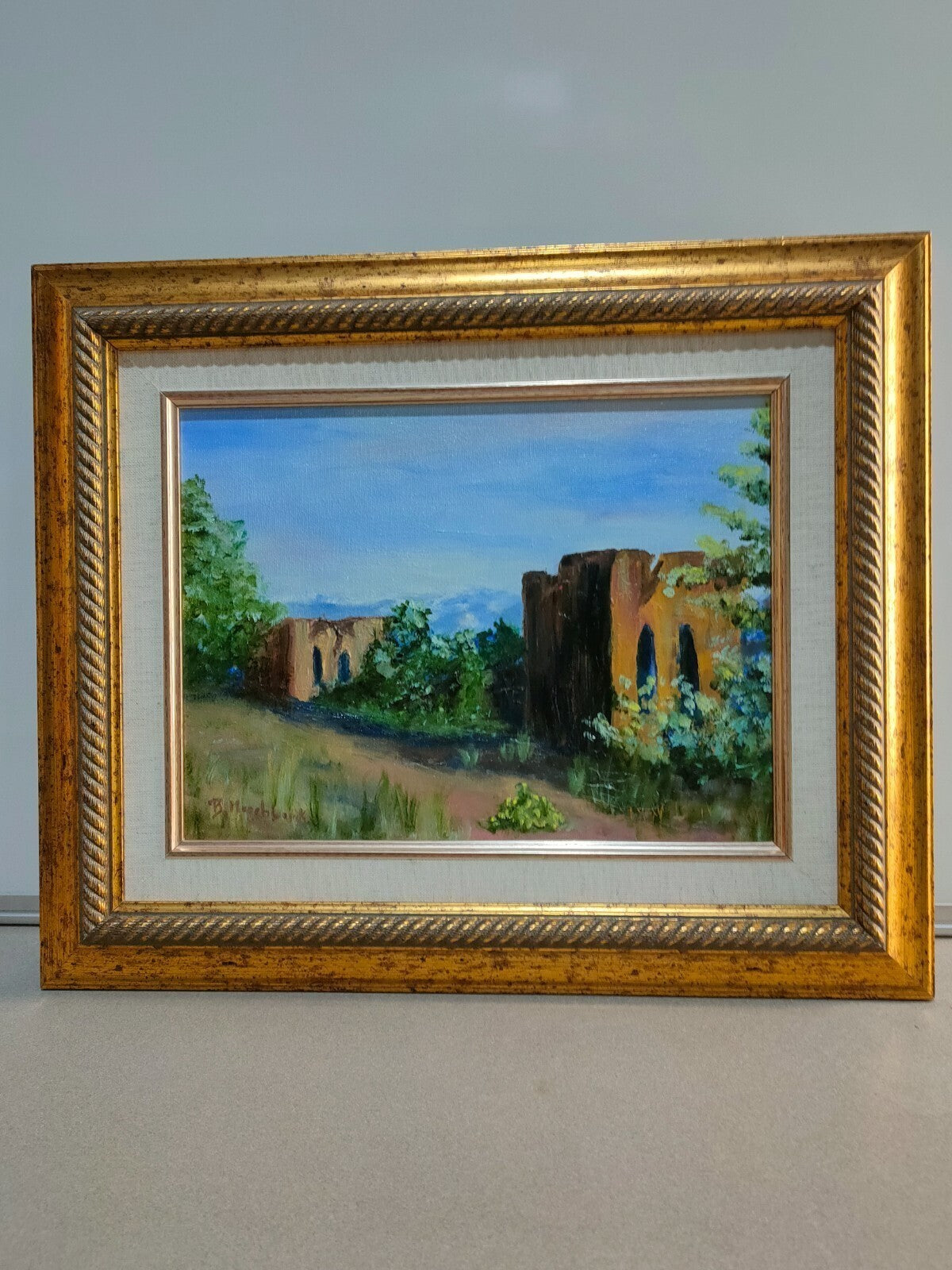Pathway to the Alhambra by Brenda Marchbank | Original Painting