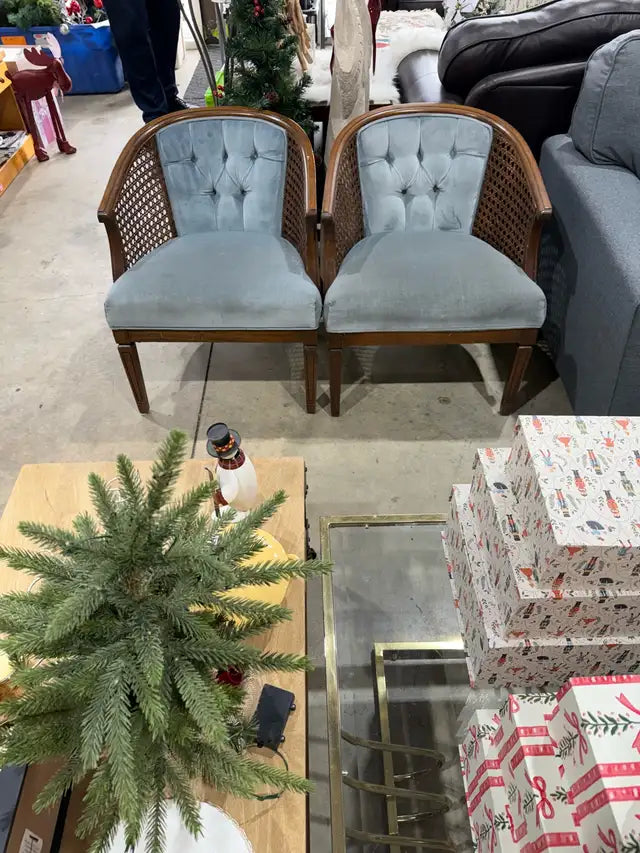 Wicker Barrel Chairs