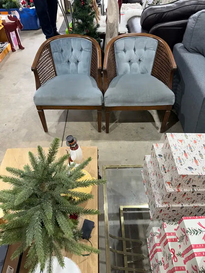 Wicker Barrel Chairs