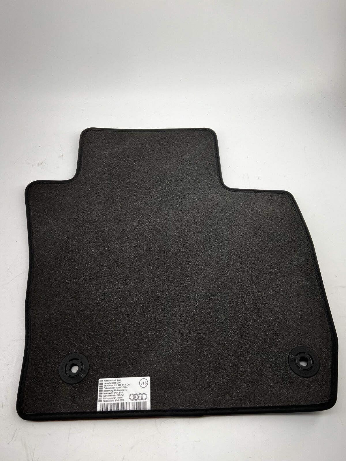 For Audi Exclusive Carpet Car Mats 4pc – OEM Quality Velour