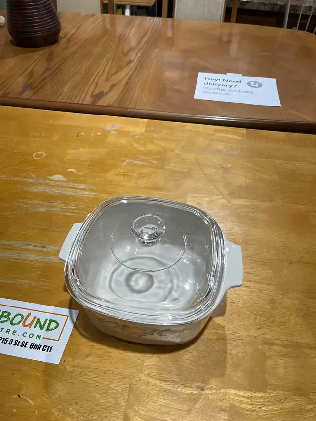 Casserole vintage Corelle Corningware de 3 L avec couvercle