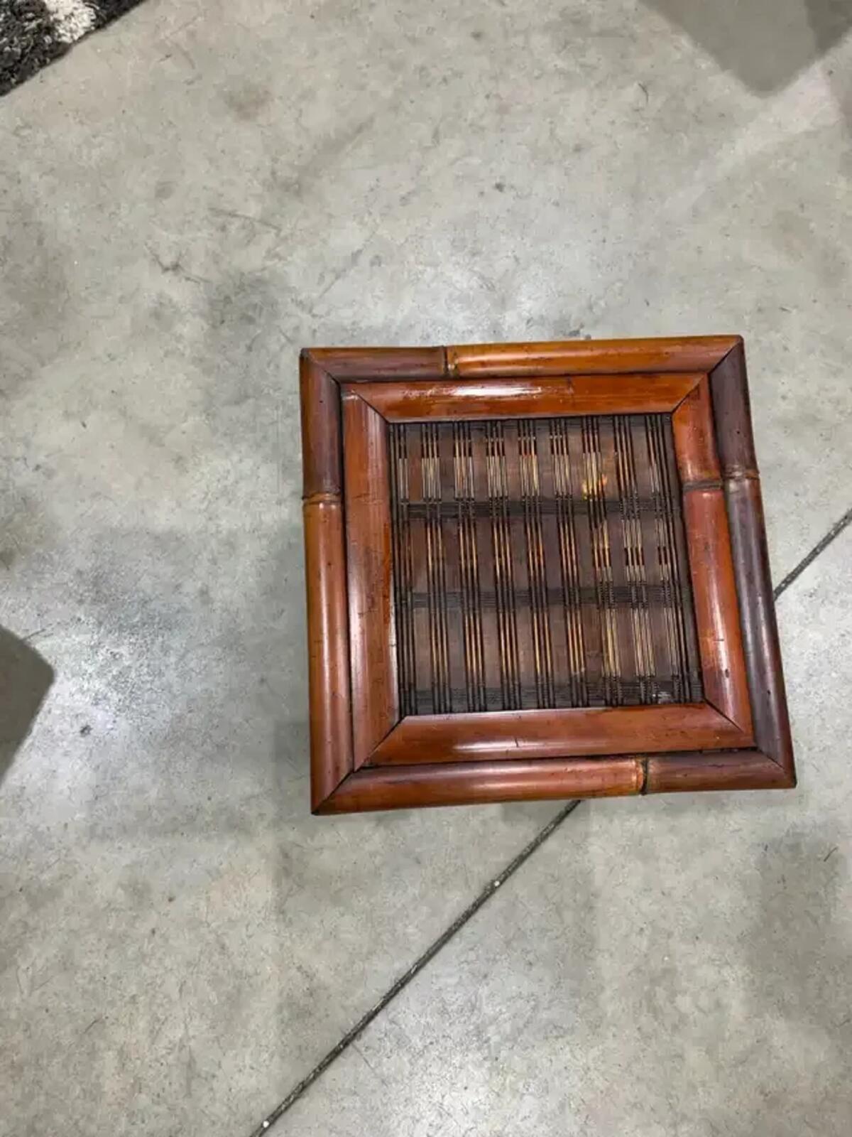Bamboo Side Table