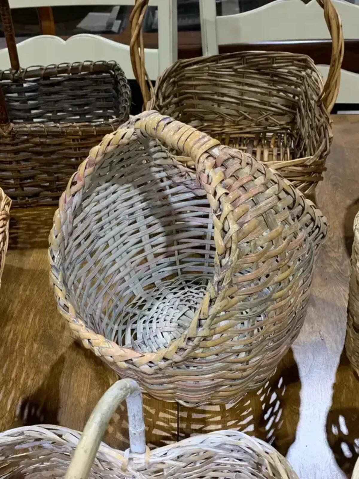 Various Wicker baskets