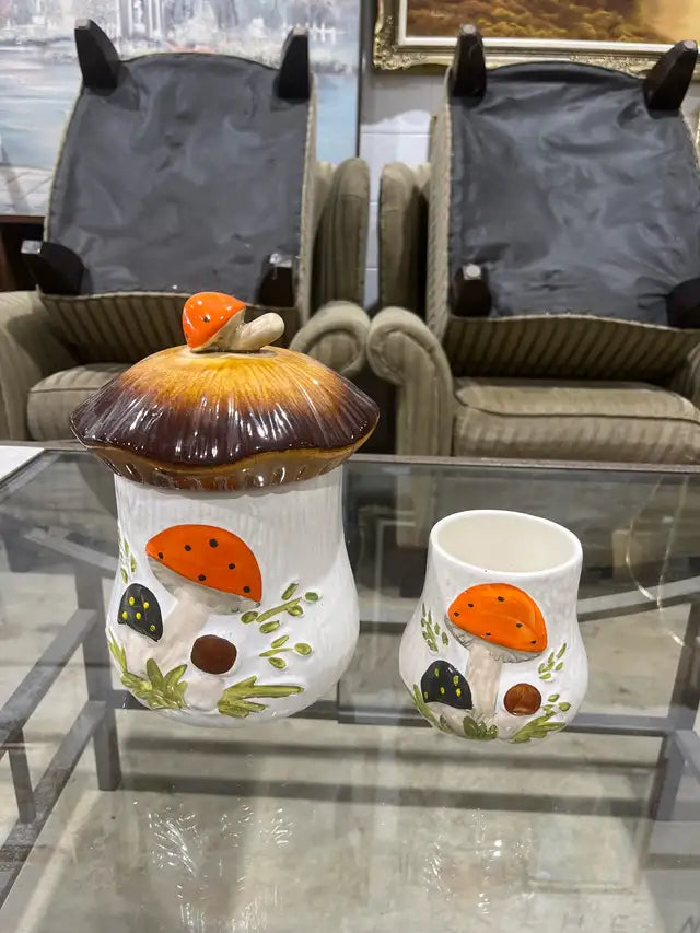 Mushroom jar Set