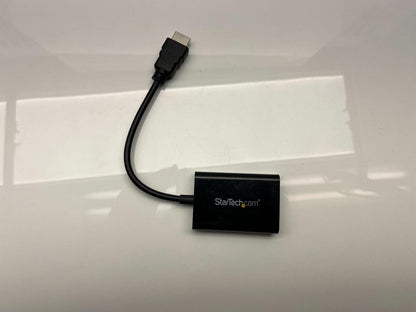 StarTech HDMI to VGA Adapter With Audio HD2VGAA2