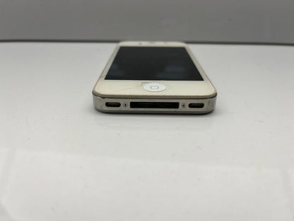 iPhone 4 White Cracked Screen