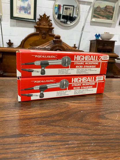 Realistic Highball-2 Microphone - 2 available