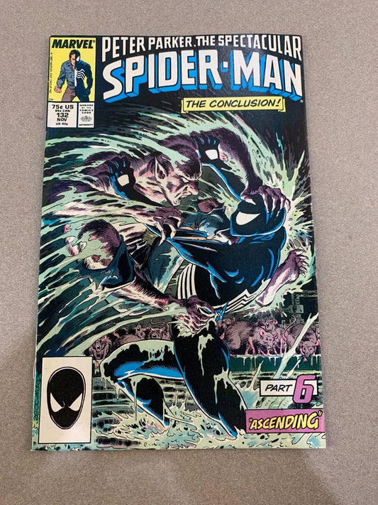 Peter Parker, The Spectacular Spider-Man #132 – Marvel Comics (1988)