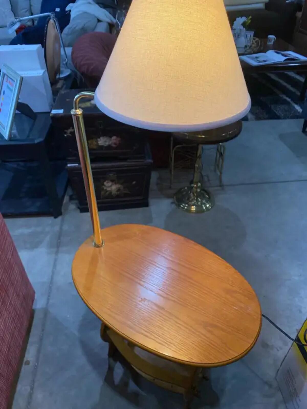Golden Table Lamp