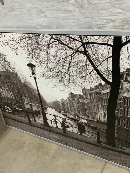 IKEA Vilshult Art Print of Amsterdam Canal