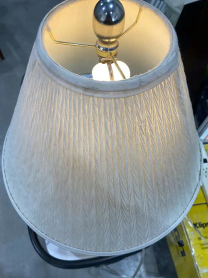 Brushed Steel Table Lamp