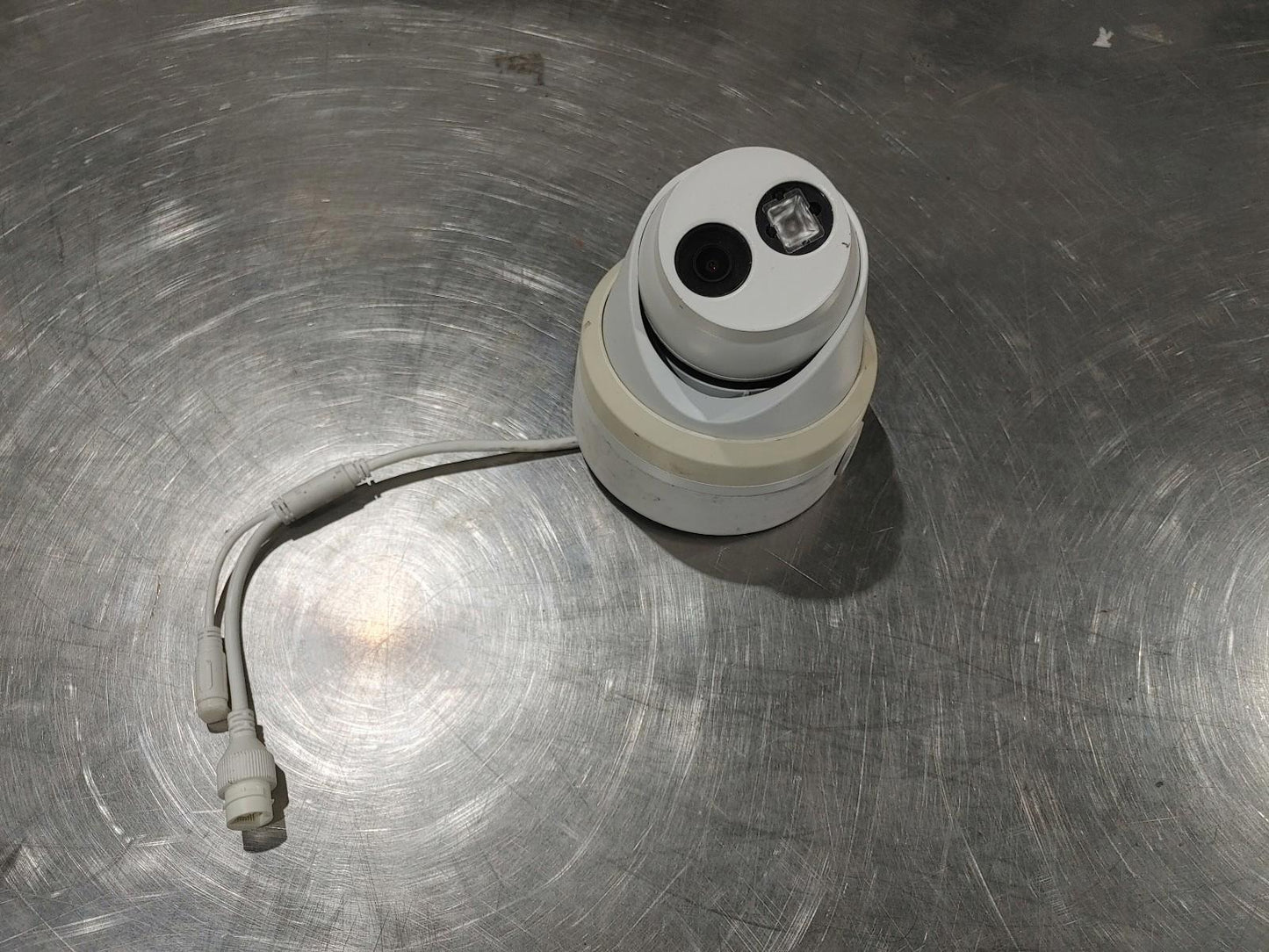 Good Condition HuntCCTV HNC328-XD/2.8 8MP EXIR Turret Camera White Untested - 2
