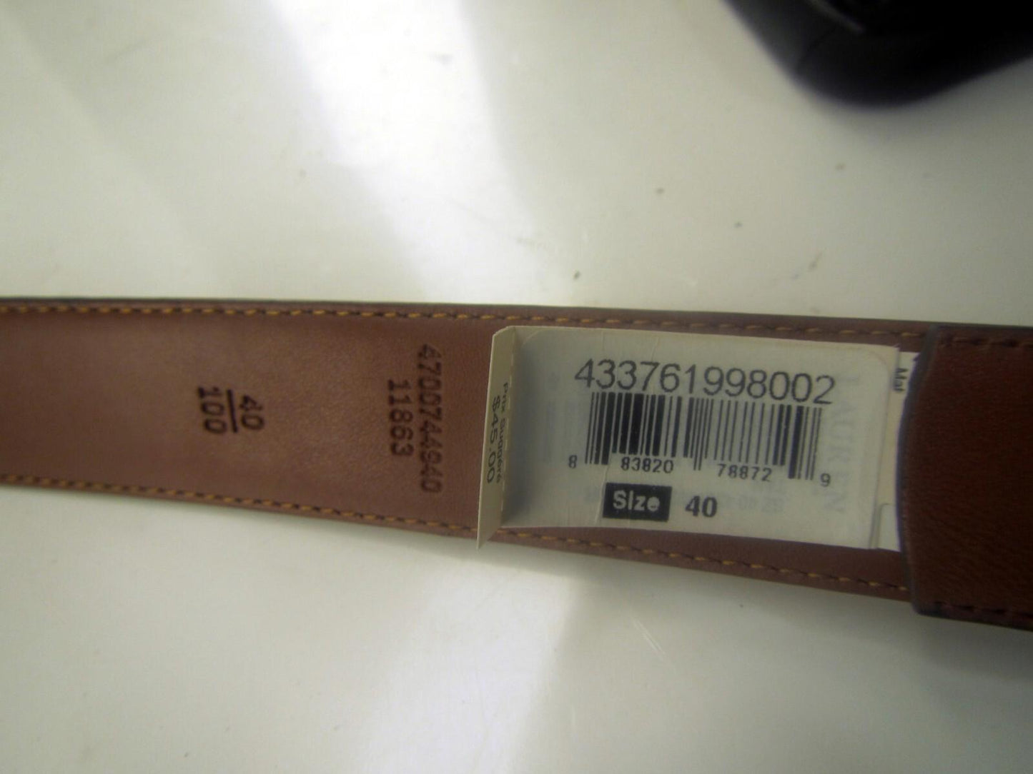LAUREN RALPH LAUREN BELT Size 40