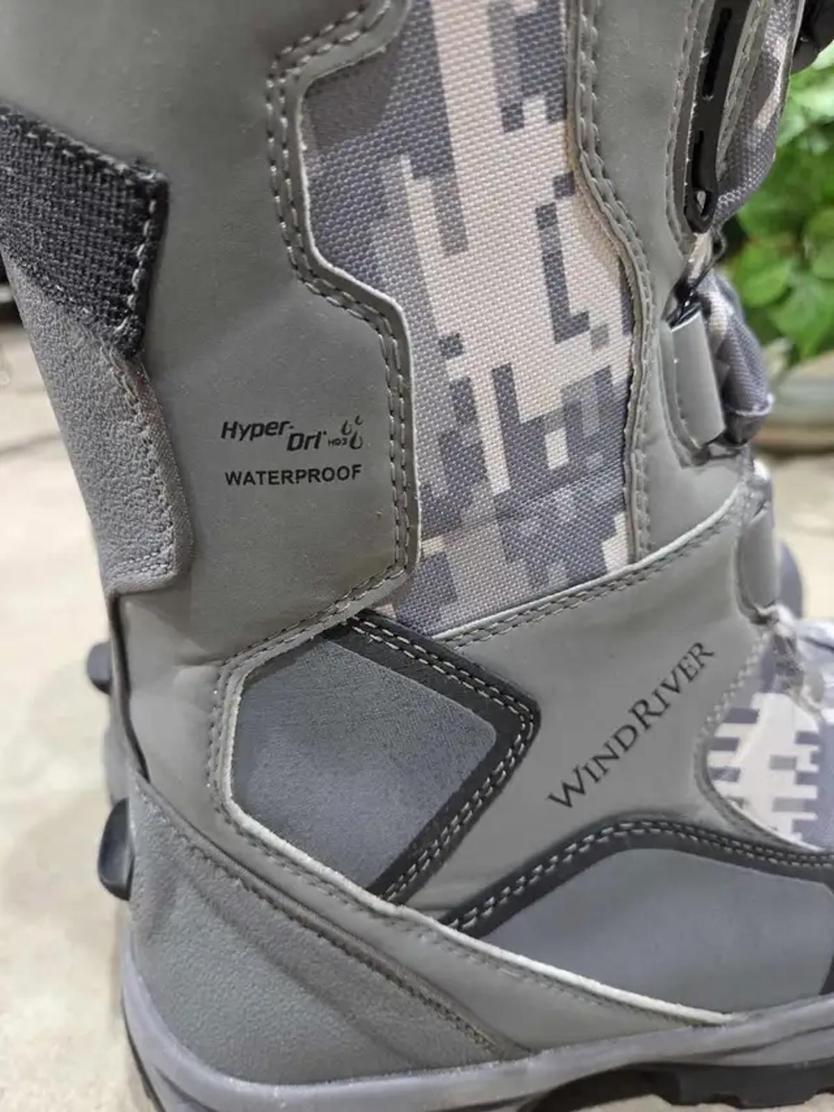 Bottes d'hiver Wind River Hyper-Dri - Pointure 12