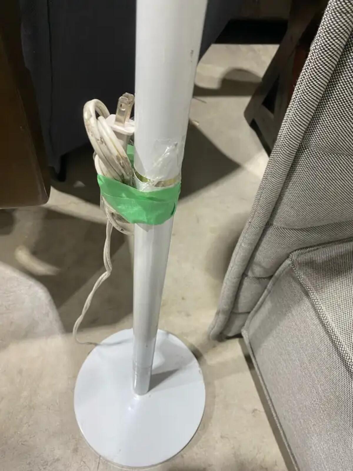White Standing Floor Lamp