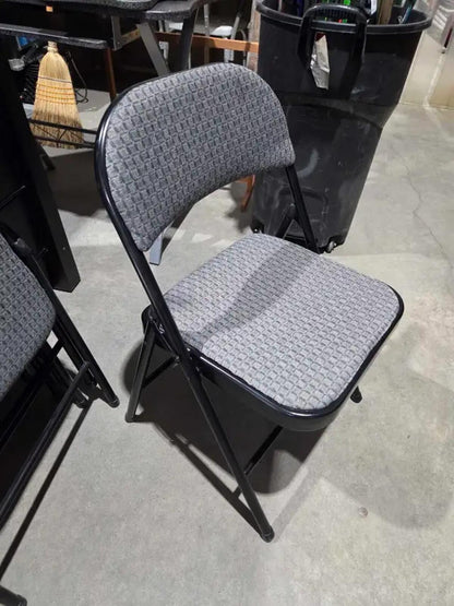 Walmart Metal Folding Chairs - 4 Available