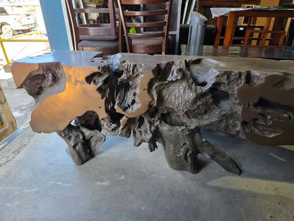 Philips Collection - Freeform Resin Cast Console Table