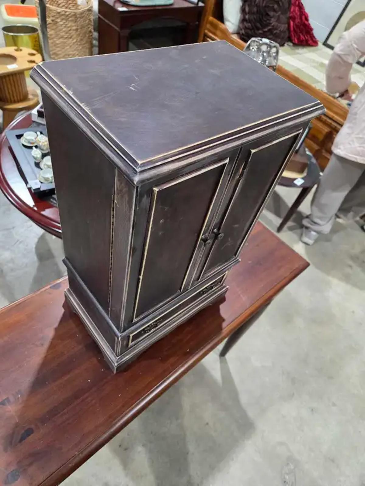 Wooden Jewellery Cabinet - 22"